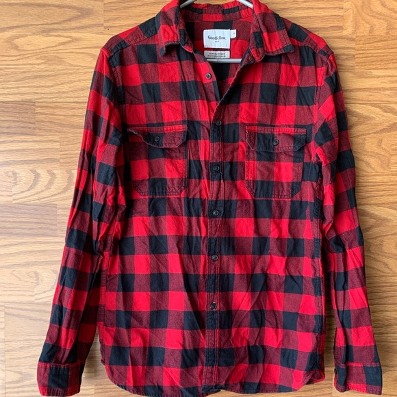 Goodfellow & Co Other - Goodfellow & Co. Standard Plaid Button Down Sz M